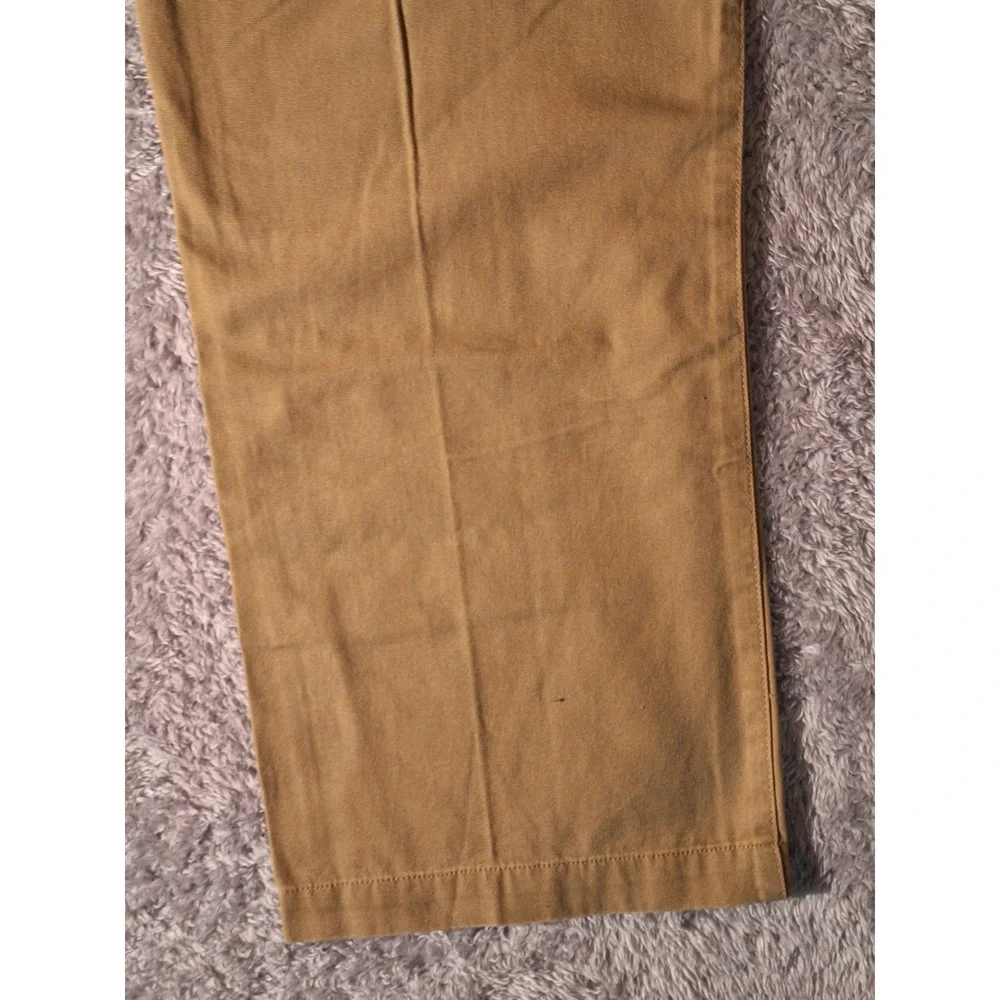 Weatherproof Mens Tan Relaxed Fit Utility Cargo Pants 40x32 Outdoor Casual Work